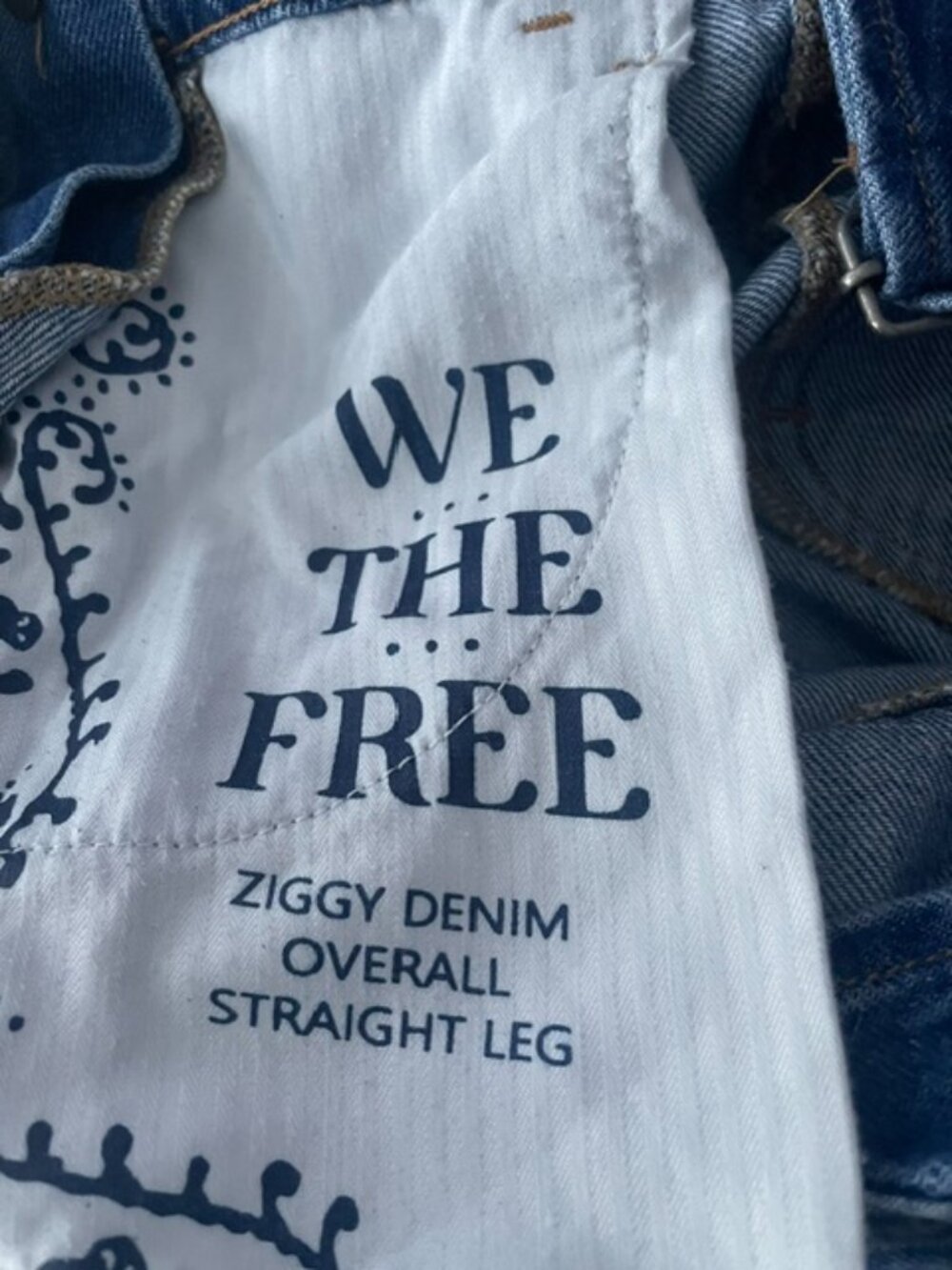 We The Free, Jean Overalls, Size small - Picture 5 of 7